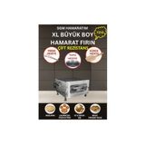 Sgm Hamaratım & Elis Concept Hamarat Xl Büyük Boy Çift Rezistans Pratik Fırın 2500W Bazlama Lahmacun