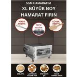 SGM Hamaratım & Elis Concept Hamarat XL Büyük Boy Pratik Fırın 2000w Bazlama Lahmacun Ekmek Pide Piz