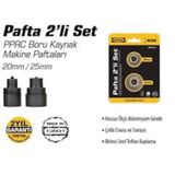 Sgs 12027219 Plastik Boru Kaynak Makinası Paftaları 20-25Mm İkili Set