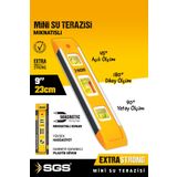 SGS 1709 Mini Mıknatıslı Su Terazisi 23cm