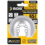 Sgs 1883 Multı-Tools Kesici ve Raspalama Derz Arası Temizleme Elmas 65 mm