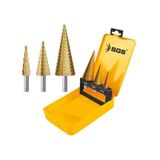 SGS 2840 HSS KADEMELİ MATKAP UCU SETİ 4-12/4-20/4 32 MM