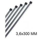 SGS 3.6x300 mm Siyah 100 Adet Cırt Kelepçe
