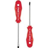 Sgs 3*80 Düz Tornavida & 3*80 Yıldız Tornavida Red Series