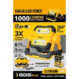 SGS 5057 500 mAh 1000 Lümen Fener