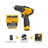 Sgs 5147 Akülü Vidalama Seti 12 Volt 1*1.5Ah(Bits Uç Seti)
