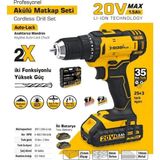 SGS 5249 20 V- 1.5 A Akülü Darbeli Matkap
