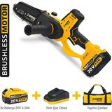 Sgs 5310 Zincirli Kömürsüz Ağaç Budama Testeresi 20 Volt