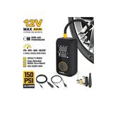 Sgs 5398 Şarjlı Hava Kompresörü 12V 6.0Ah Dijital Ekran 150 Psı