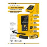 Sgs 5426 100 Metre Ölçümlü Lazer Metre Yüksek Teknolojili