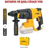 Sgs 5521 Solo Şarjlı Kırıcı Delici Matkap Seti 20 Volt 4 Ah Kömürsüz Motor