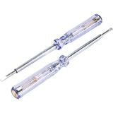Sgs 725 Profesyonel Elektrik Kontrol Kalemi 190 mm Düz Uçlu (110-250V Ac) - Gri - Standart