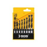 Sgs 8 Parça Ahşap Matkap Uç Seti ( 3-4-5-6-7-8-9-10) Sgs1416