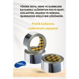 SGS Alüminyum Folyo Bant 44mm x 20mt – Dayanıklı ve Isı Yalıtımlı