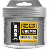 Sgs Beton Buat Açma Adaptörsüz 80 mm SGS1935 - Gri