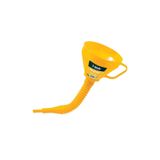 SGS Çelik Süzgeçli Spiralli Yağ Hunisi - Ağız 160 mm. - Uzunluk 420 mm. - 1.2 lt.