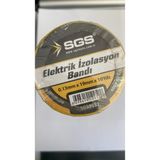 Sgs Elektrik Izolasyon Bandı 0.13 mm x 19 mm X13 Yds ( 5 Adet ) - Sarı
