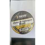 Sgs Elektrik Izolasyon Bandı 0.13 mm x 19 mm X13 Yds ( 5 Adet ) - Siyah