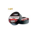 Sgs Elektrik İzolasyon Bandı - Siyah - 19 Mm X 9 Mt. - 3 Adet