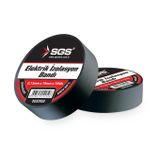Sgs ELEKTRİK İZOLASYON BANDI / SİYAH / 19MM X 10 YRD (10 Adet)