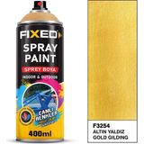 Sgs F3254 Sprey Boya Akrilik - Altın Yaldız Efekt 320 gr 400 ml