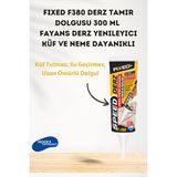 Sgs FIXED F380 300 ml Fayans Arası Derz Tamir Dolgusu Küf ve Neme Dayanıklı Yüksek Performanslı