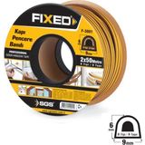 SGS FIXED KAPI - PENCERE FİTİLİ BEYAZ 2X50MT