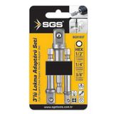 Sgs Hex Lokma Adaptor Seti 3Lu