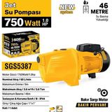 Sgs Jet Su Pompası 750 Watt 1.0 Hp SGS5387
