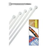 SGS Kablo Bağı Cırt Kelepçe 2.5 X 100 Mm 100 Adet Beyaz