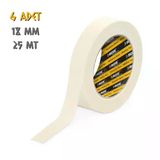 Sgs Kağıt Maskeleme Bandı 18 Mm. - 25 Mt. - 6 Adet