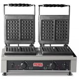 SGS Kare Model Çift Kapaklı Elektrikli Waffle Makinesi WK-25DE