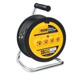 SGS Makaralı Elektrik Uzatma Kablosu 3x1.5 20mt