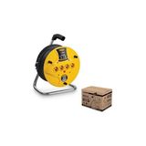 Sgs Makaralı Uzatma Kablosu 3*1.5/20 Mt Sgs2100 (1 Adet) - Siyah