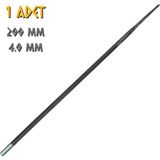 Sgs Motorlu Testere Zincir Bileme Eğesi Yuvarlak 4.0 x 200 Mm. - 1 Adet - Gri