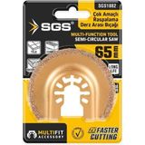 SGS Multi-Tools Derz Arası Temizleme Karbür Kesici ve Raspalama Aleti, 65mm, Model SGS1882