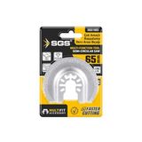 SGS Multi-Tools Derz Arası Temizleme, Kesici ve Raspalama Elmas Uç, 65mm, Model SGS1883