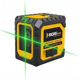 Sgs Plus Sgs5427 3.7V Şarjlı Yeşil Lazer Terazi 2 Çizgili Yatay Dikey Hizalama Distomat Seti