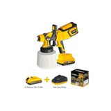 SGS PLUS SGS5460 20 Volt 2 Amper Akülü Boya Püskürtme Tabancası, Sarı-Siyah