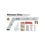 Sgs Profesyonel Alüminyum Gönye 50 cm Dayanıklı ve Hassas Ölçüm