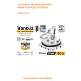SGS Profesyonel Tekli Alüminyum Seramik Cam Vantuzu Max 50 Kg