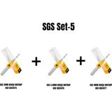Sgs Set-5 (Havşa Matkap Ucu 3 Mm+3,5 Mm+4 Mm) - Sarı
