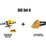 Sgs Set-6 (Sgs Pprc Boru Kaynak Makinası 1300 Watt (Klasik) SGS343+SGS Pprc Boru Makası / Class 42 / Manual SGS1010) - yok