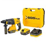 SGS Sgs Akülü Elektro Pnömatik Kirici Delici Seti 20v 2*4.0ah (kömürsüz Motor) Sgs5521