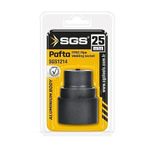 SGS SGS1214 Alüminyum Gövdeli PPRC Boru Kaynak Paftası - 25 mm Profesyonel Plastik Boru Kaynak Lokması ve Ucu