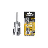 SGS SGS1485 2 Li İç Dış Plastik Boru Diş Açma Seti 1/2 Ve 3/4 İnç PVC Boru Pafta Klavuz 20mm 25mm PPRC