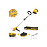 SGS SGS5340 Kömürsüz Akülü Kenar Biçme Ot Çim Biçme Makinası 20 V 4.0 Ah Akülü