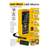 SGS SGS5426 100 Metre Lazer Metre Mesafe Ölçer - Pisagor - Alan - Hacim - Mesafe - Otomatik Alçı Ölçümü