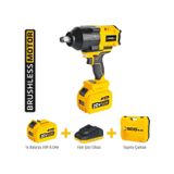 Sgs SGS5504 - 3/4 - 20 Volt 6 Amper 1200 NM Tork Akülü Darbeli Somun Sıkma Sökme Makine Seti Tek Akü