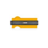 SGS SGS980 Şablon Şekil Tarağı Kontur Ölçüm Cetveli Büyük Boy Ahşap Fayans Şekillendirme Kalıbı 25x10 Cm